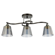 Люстра VALESO V 6089-3 BK+CR