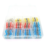 Набор термоусадочных гильз с припоем Q200 Red 0.5-1.50mm² (50) Blue 1.50-2.50mm² (100) Yellow 4.00-6