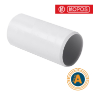 Муфта соединительная для трубы 25 мм, KOPOS, 0225 KB, светло-серая