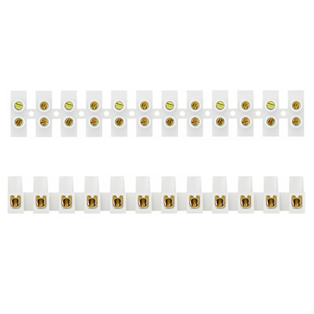 Клемна колодка "тип Н" 6мм /6А, біла, АСКО-УКРЕМ, A0130040008 - 2