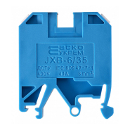 Клеммник винтовой JXB-6х35 синий, АСКО-УКРЕМ, A0130010024