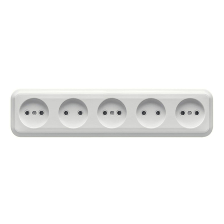 Розетка GISelt Premiera, 5-я без з/к наружная, IP20, G 8003-68 - 1