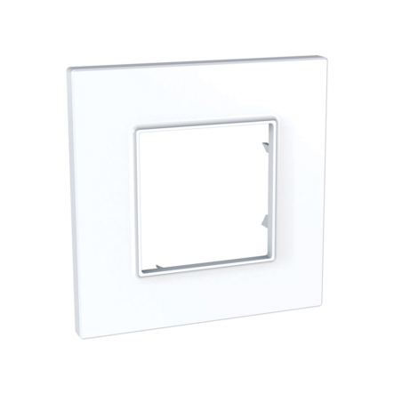 Рамка 1-місна, біла, Schneider Electric Uniсa QUADRO, MGU2.702.18 - 1