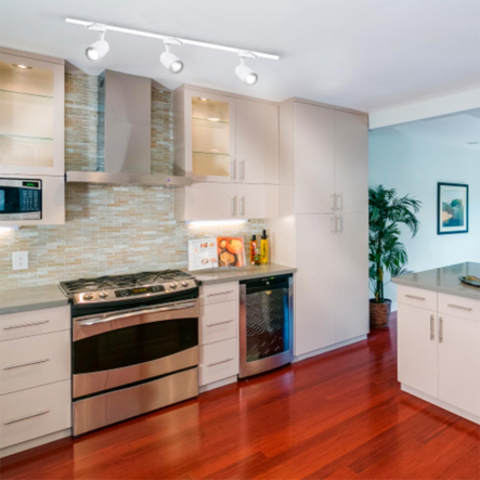 Светильник трековый FERON, AL103 COB, 20W, 1800Lm, 4000K, IP40, 86х126х178 мм, белый, 5812