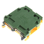 Клеммник винтовой ABB М10/10 желто/зеленый (заземление), 1SNA165115R1000