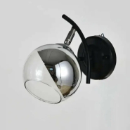 Бра SIRIUS V05-1B BK+CH