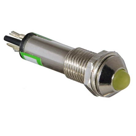 Сигнальна арматура АСКО-УКРЕМ AD22B-8 24В AC/DC, жовта, A0140030089 - 1