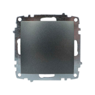 Выключатель EL-BI ZENA, 1 кл., (механизм), черный, 609-011100-200