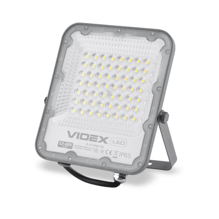 Прожектор LED PREMIUM  VIDEX F2, 30W, 5000K, AC/DC 12-48V