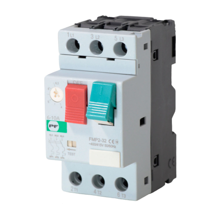 Автоматический выключатель защиты двигателя Promfactor FMP 6-10A, 3P, 10kА, FMP1000 - 1