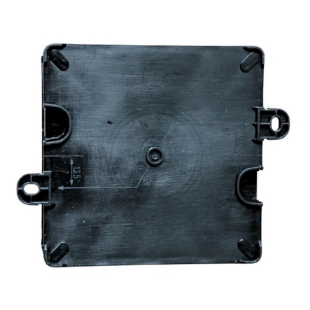 Коробка распределительная наружная КОВА-ЕЛЕКТРО Р15, без клемм 94(117,2)х94,5х40,5мм, черная, ФР-00001825