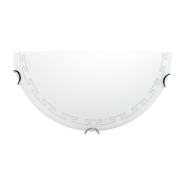 Светильник настенно-потолочный ДеКоРа, Греция, 1/2, E27, 1х60W, белый, 44217