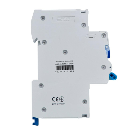 Устройство защитного отключения ДВ АСКО-УКРЕМ UTrust 1P+N (18 mm) 16А C 10мА AC, A0010210150