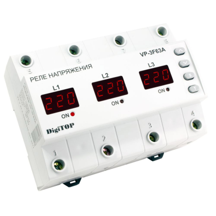 Реле напряжения DigiTOP VP-3F63A - 1