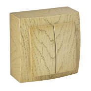 Вимикач 2-кл. клен Themis