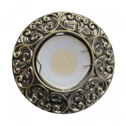 Светильник точечный Feron CD004, MR-16, G5.3, античная медь, 4998 - 1