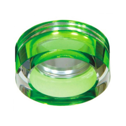 Світильник точковий Feron DL254R, MR11, GU5.3, 35W, зелений - 1