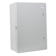 Корпус АБС-пластик АСКО-Укрем, ударостойкий, с монтажной панелью, непрозрачные дверки, 30*40*17, ІР65, A0270010018