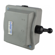 Рубильник реверсивний АСКО QS5-30N [ I-0-I, роз'єднувач ], 30 А, 500 В, IP54, A0100010005