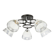 Люстра VALESO V 6116-5 BK+CR