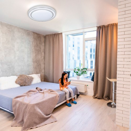 Светильник LED Feron, AL6060ARD, CRISTAL, 72W, 5040Lm, 2700K-6500K, 7875