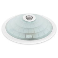 Світильник стельовий HOROZ, з датчиком руху, E27, IP20, max. 2x25W, ⌀300 мм, 400-002-112