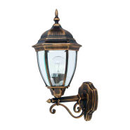 Светильник парковый Lusterlicht, Dallas ll, Е27, 100Вт, настенный, старое золото