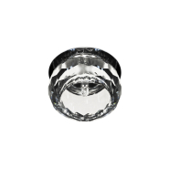 Светильник точечный Feron JD176, G9, 35W, прозрачный матовый/хром