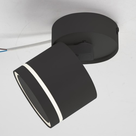 Светильник накладной поворотный ARDERO ML418-1, GX53, 13W, 82х93мм, чёрный, 8201