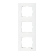 Рамка потрійна вертикальна VIKO KARRE, 90960222, біла
