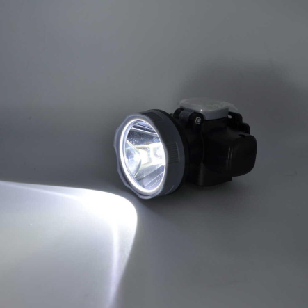 Фонарь налобный Violux BIKER LED 3W 1200mAh 210Lm 8 часов + дополнительное освещение