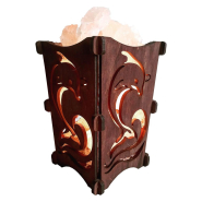 Соляний світильник «Кошик «Дельфін» 1кг