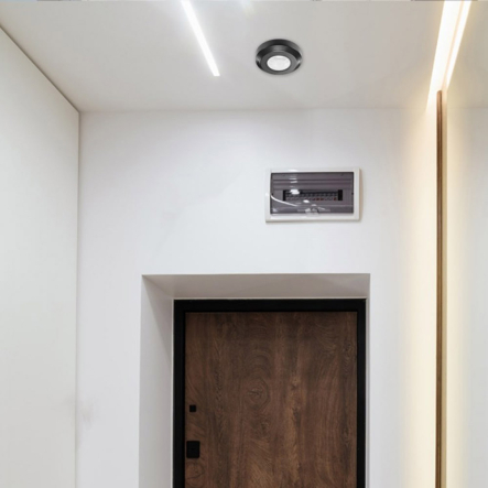 Датчик руху Ardero SEN52, 200W, 8m, 360° (інфрачервоний), чорний - 2