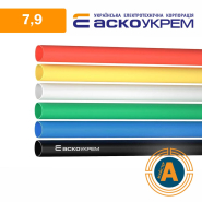Трубка термоусаджувальна (ТУТ), АСКО-УКРЕМ d - 7.9 мм., чорна, з клейовим шаром, A0150040075