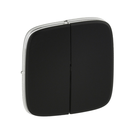 Клавіша 2-кл. вимикача Legrand Valena Allure, 755028, антрацит - 1