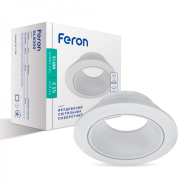 Светильник точечный Feron DL8300, MR-16, G5.3, поворотный, белый, 6762