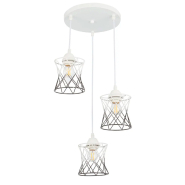 Люстра підвіс VALESO V 6167-3 WH, білий