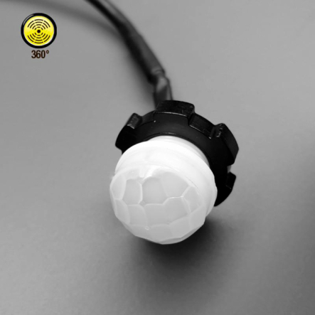 Датчик движения Horoz Electric Smart min. 5сек ± 2 сек max. 8мин, дальность 6м, белый, 088-001-0005-010