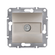 Розетка TV концевая Schneider Electric ASFORA, бронза, ЕРН3200169