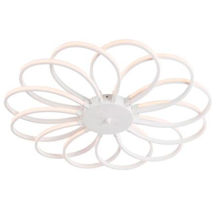 Люстра світлодіодна SIRIUS 0029 біла + пульт, 4000K - 1