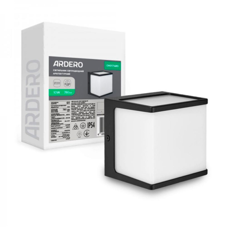Светильник накладной архитектурный ARDERO DH0171ARD, 10W, 230V, чёрный - 1